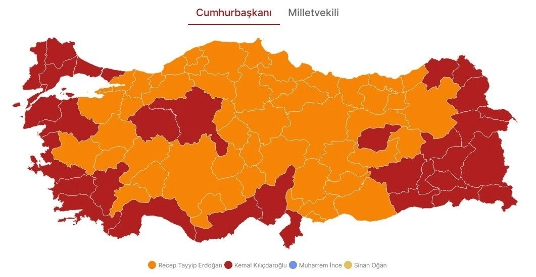 Turkey's Election Monitoring Map Reveals Regional Disparities