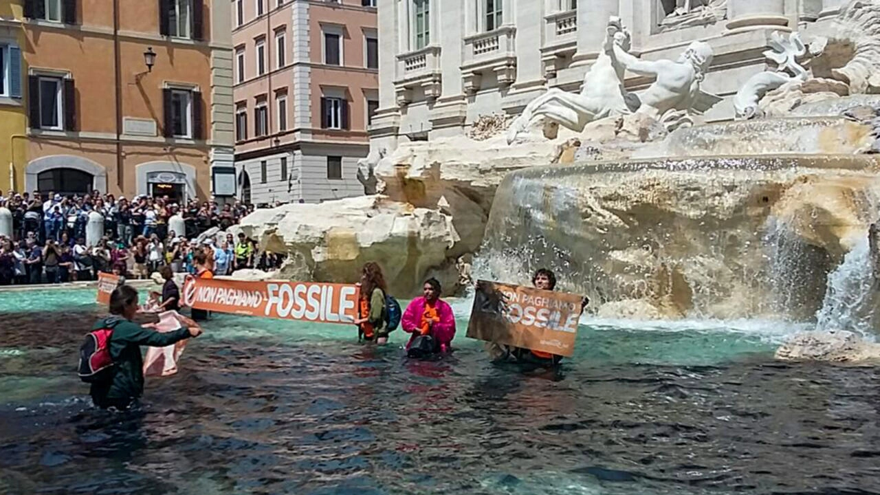 Climate Activists Take Action Against Historical Landmarks