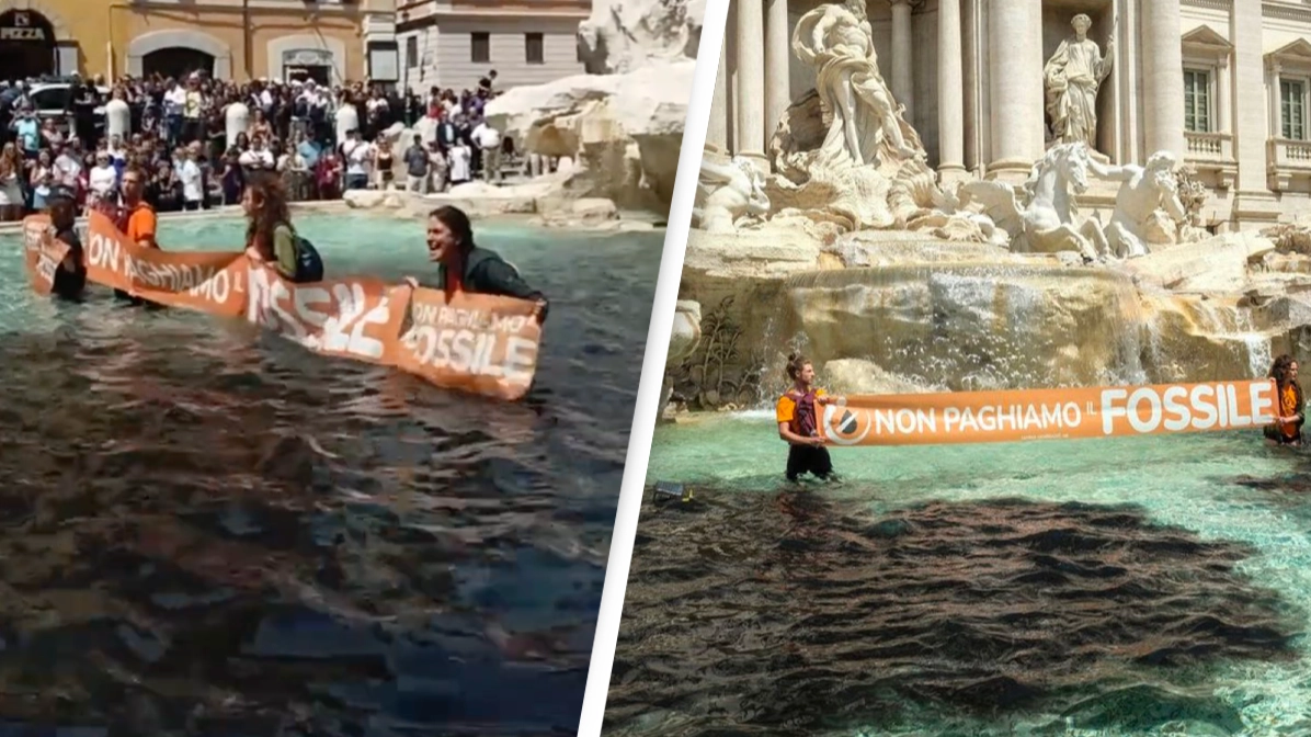The Controversy Surrounding the Blackening of a Historic Fountain