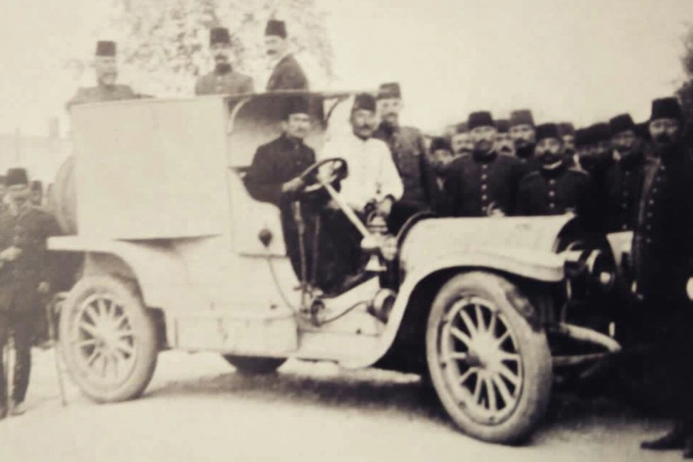 The introduction of automobiles in the Ottoman Empire