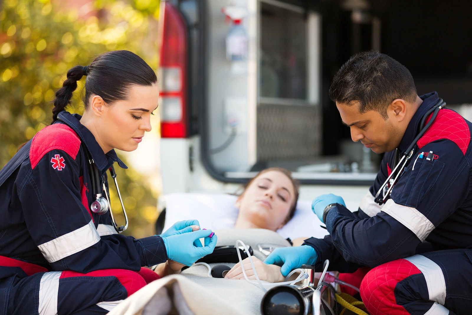 Healthcare workers and first responders