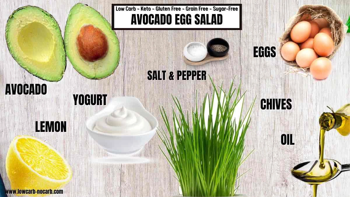 Preparation Steps for Yogurt and Avocado Salad